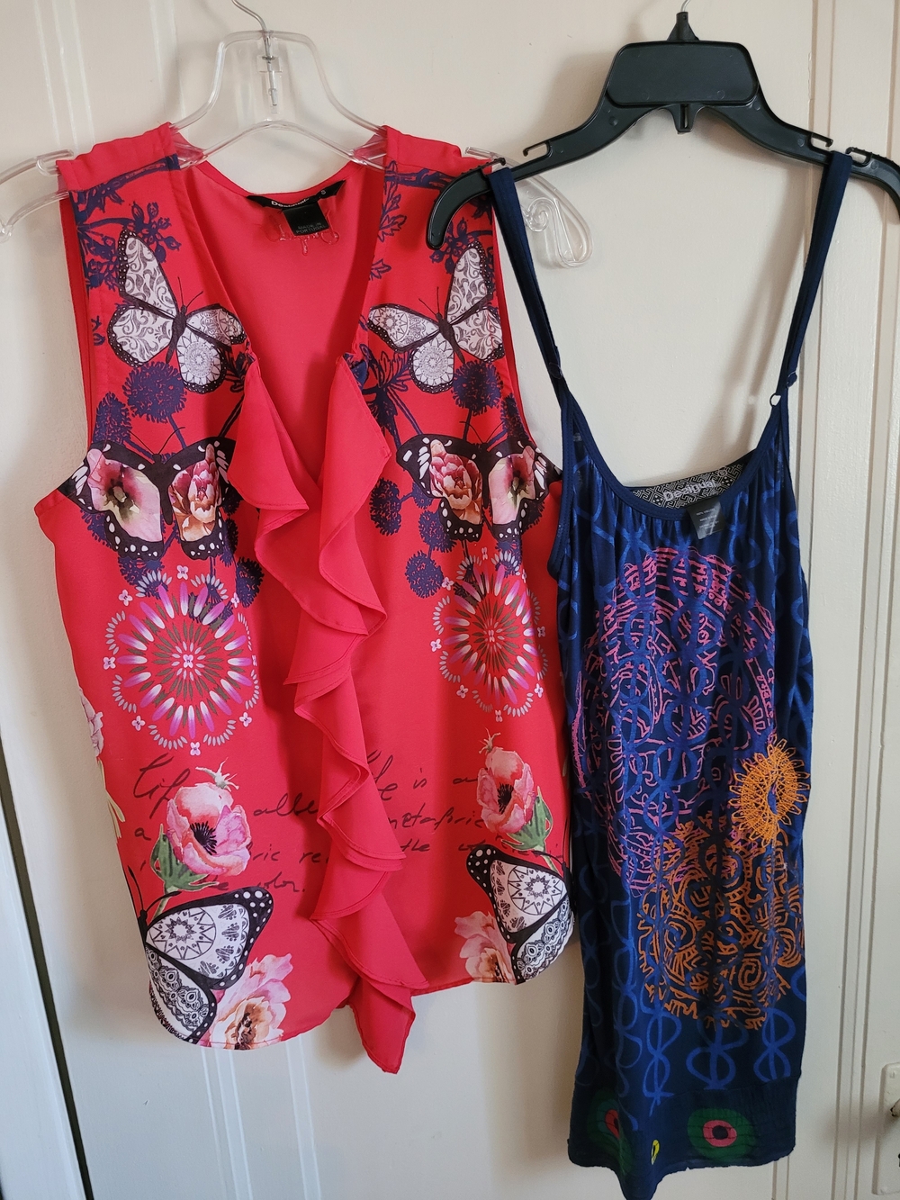 Two Summer Tops By Desigual